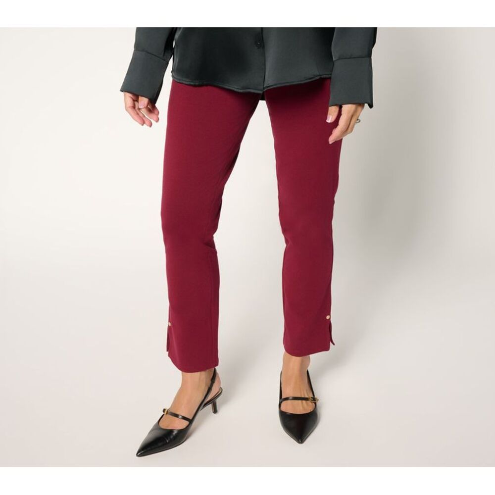 Adidas Women's Plus Sz Pants 2X 86 Straight Leg Ankle Red A704072